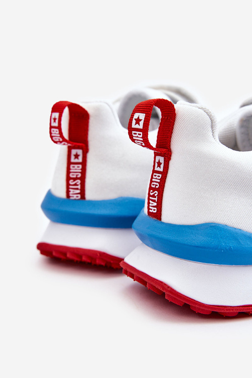 Nízka detská športová topánka Pamäťový penový systém Big Star LL374213 Biela