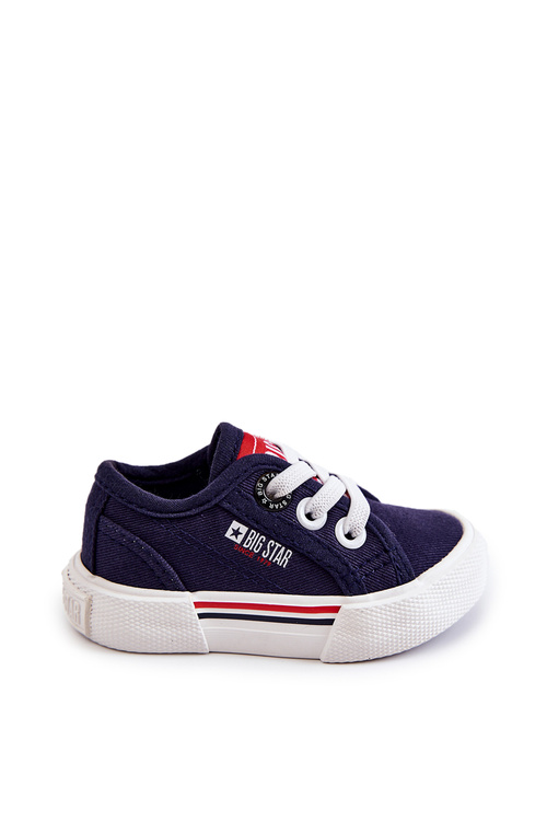 Detské nízke tenisky Veľká hviezda JJ374163 Navy Blue