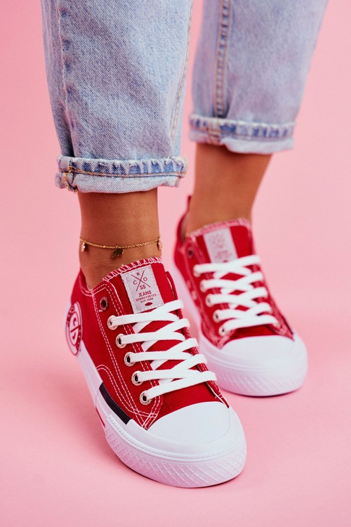 Dámské Tenisky Cross Jeans Červené FF2R4074C