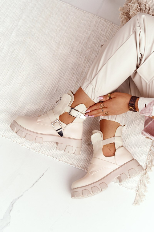 Dámske tašky na platforme Beige Cosmic Love