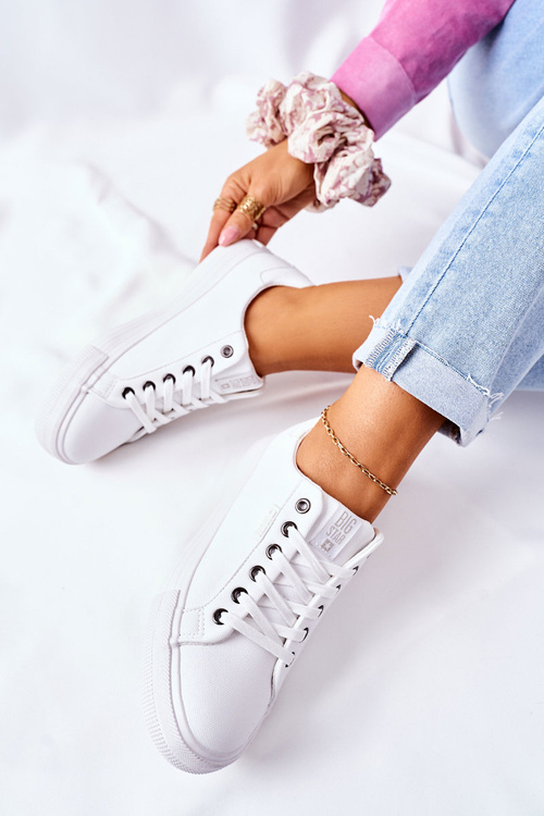 Dámské Tenisky Na Platformě BIG STAR II274348 Bílé