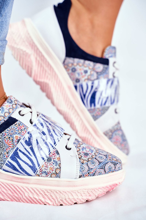 Dámská Sportovní Obuv kožená Sneakers Maciejka 04448-27