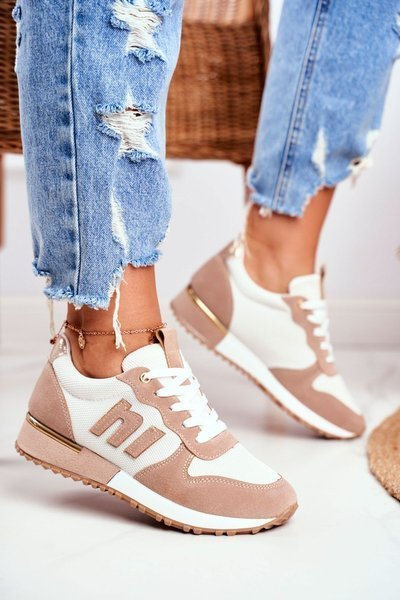 Dámská Sportovní Obuv Sneakers Béžové Maddie