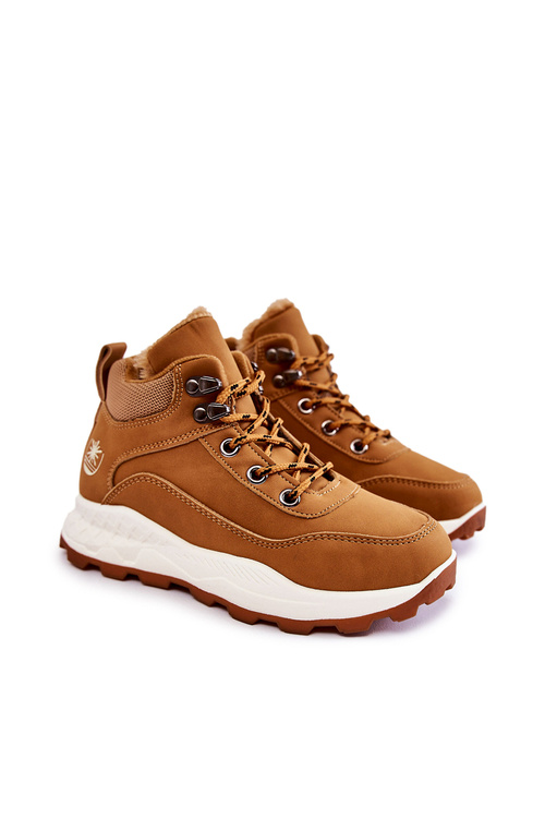 Dětské zateplené boty Trappers velbloudí Otto