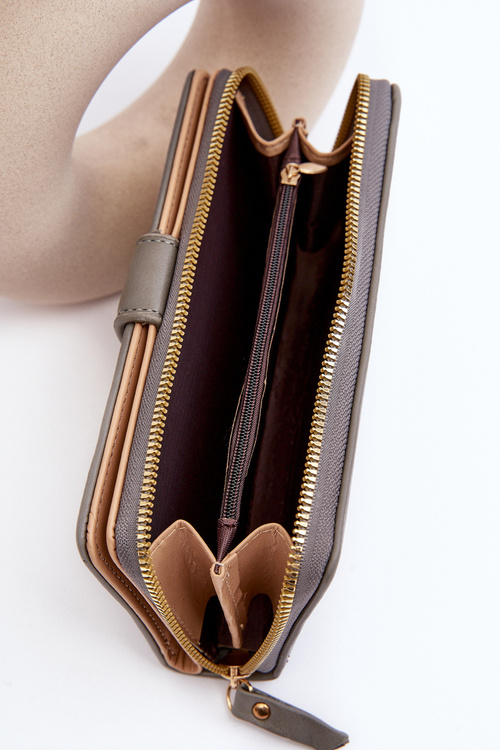 Velká dámská peněženka šedá Sopheia