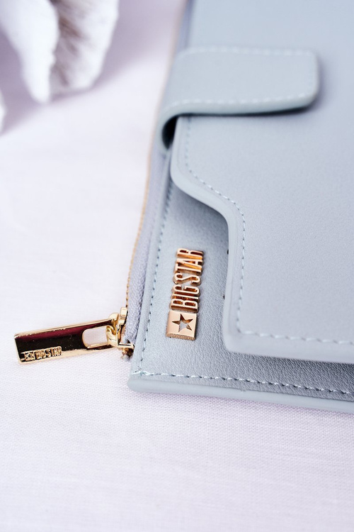 Kožená Peněženka Big Star HH674012 Světle Modrá