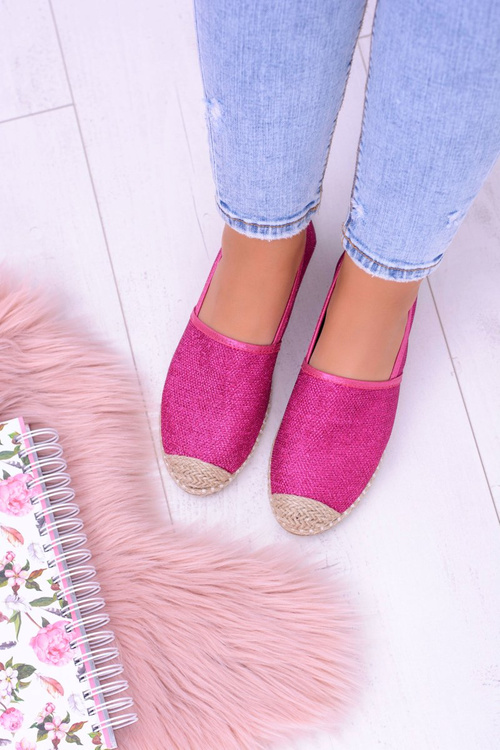 Ttřpytivé Espadrilky Lu Boo Fuchsie