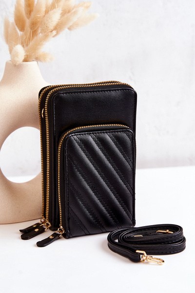 2in1 portfólio tašiek na čiernom posúvači Thisis