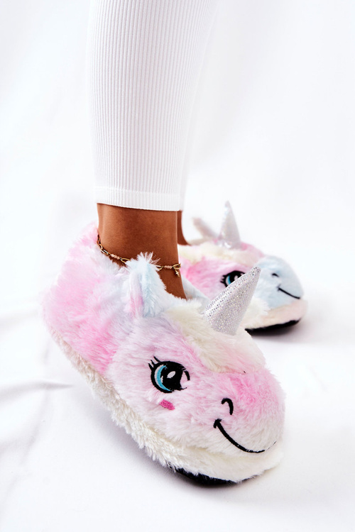 Nazouvací Dámské pantofle Unicorn Pestrobarevné