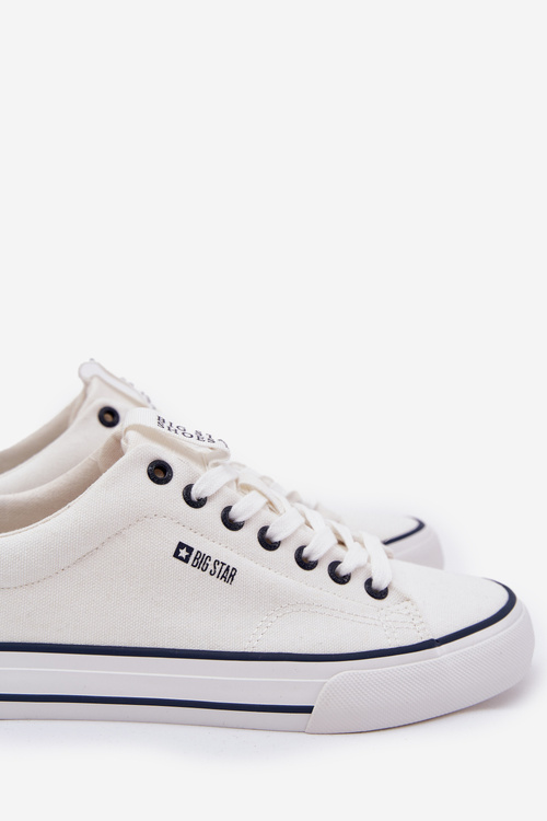 Nízke Pánske Tenisky Big Star NN174017 Biele