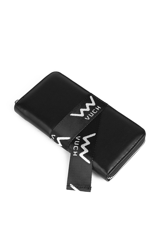 Čierna Mille Leather peňaženka