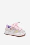 Sportovní boty dětské sneakers na suchý zip multikolor Celyna
