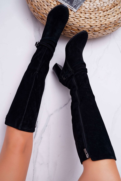 Dámske topánky na veľkej hviezde EE274520 Suede Post