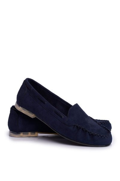 Dámske mokasíry Sergio Leone Navy Blue Mk722