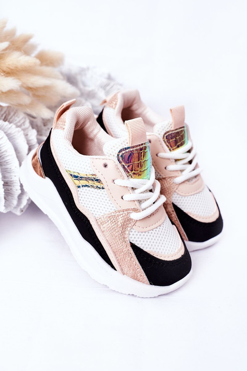 Dětské Sportovní Boty Černé-Růžové Game Time