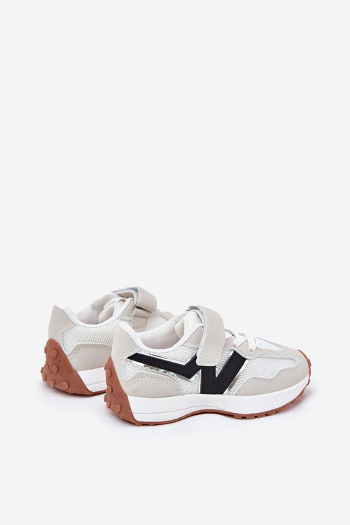 Dětské tenisky na suchý zip šedé Tezzu