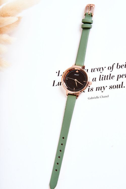 Dámské Hodinky Na tenkém řemínku Ernest zelená