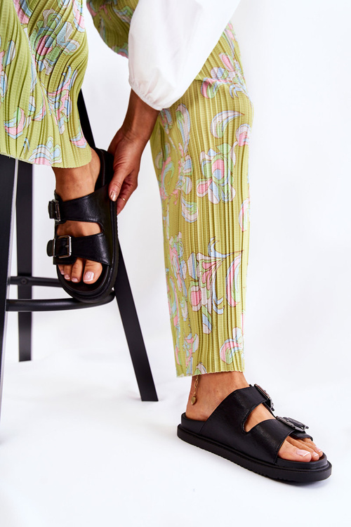 Klasické dámské pantofle Černá Weston