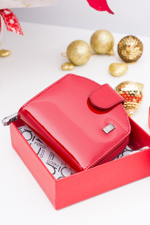 Nobo Red Lacquered Wallet