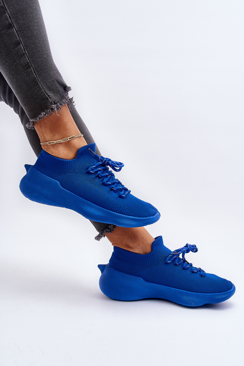 Modré Dámske Športové Topánky Na Zasúvanie Juhitha