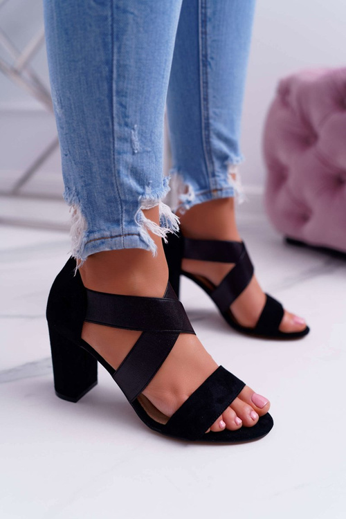 Dámské Sandály Slip-on černé Varina