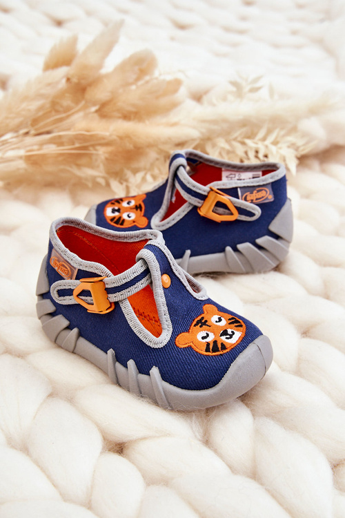 Boty Pantofle Befado Tiger 110P462 Navy