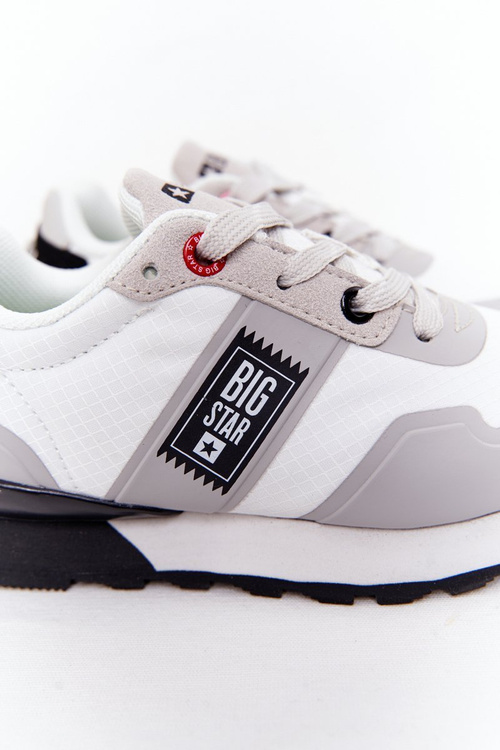 Detská športová obuv Pamäť pena Veľká hviezda HH374168 biela