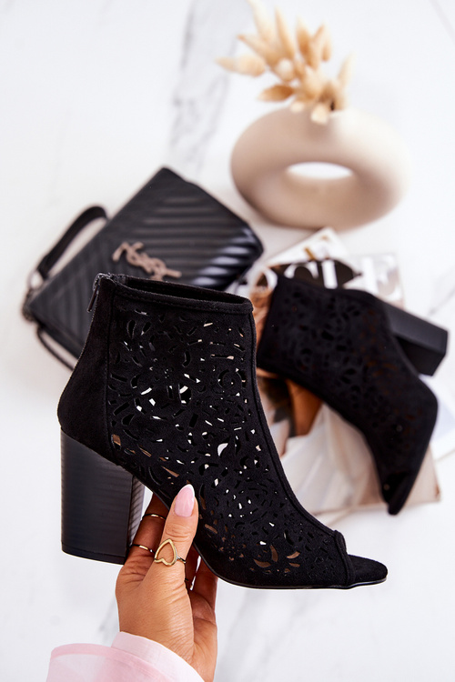 Čierne Bretónske topánky