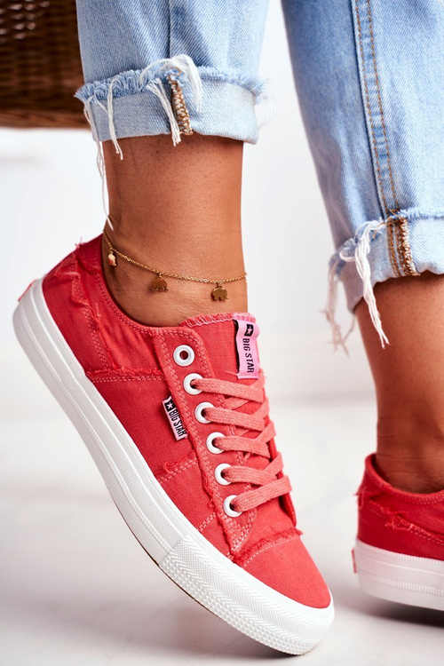 Dámské Tenisky Big Star Červené DD274449