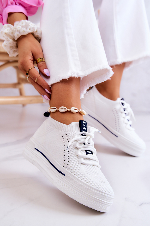 Dámske športové topánky tenisky Goe JJ2N4164 biele