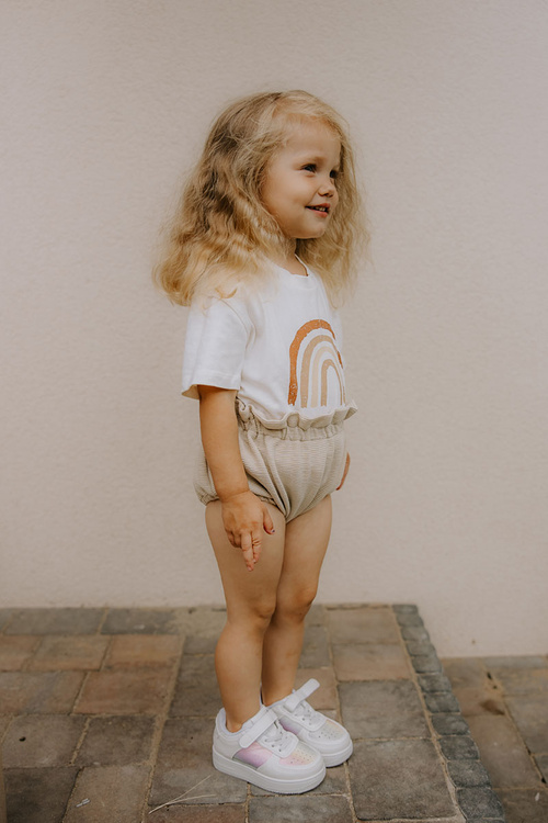 Detské športové topánky pre suchý zips, viacfarebné Elik