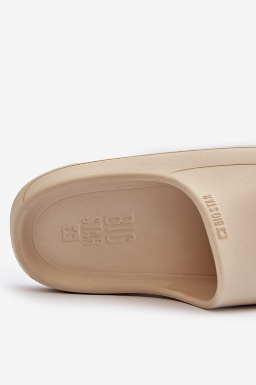 Lehké Dámské Sandály Big Star NN274A040 Béžové