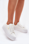Dámské Tenisky Na Platformě Lee Cooper LCW-25-31-3450L Bílé