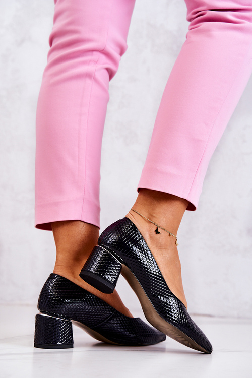 NABLE NABLE MARILYNské kožené čerpadlá