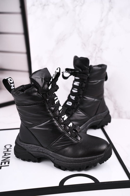 Détské Sněhule Teplé Černé Grantes