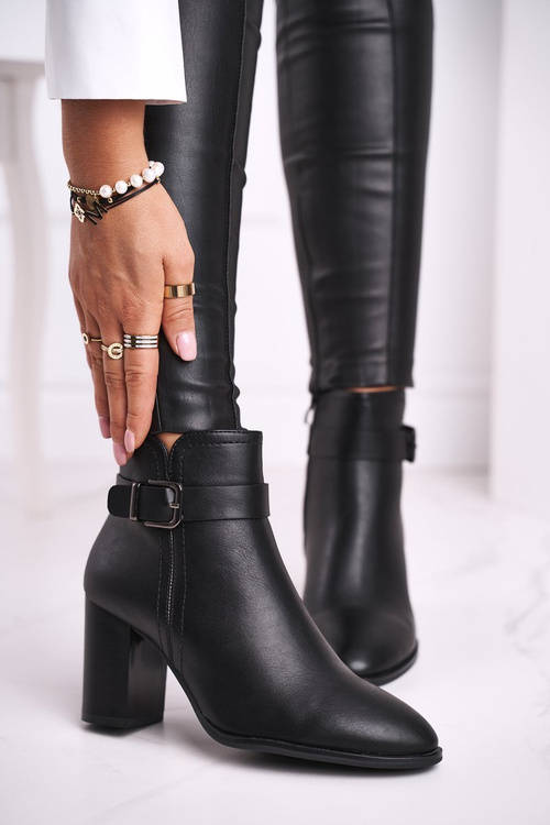 Dámske topánky na Sergio Leone Black BT509 Post