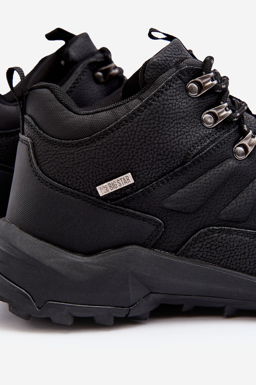 Izolovaná mužská čierna veľká hviezda MM174156