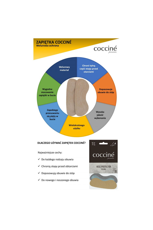 Coccine Velour Heel Protector