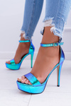 Dámske sandále na PIN platforme Blue Shakeit