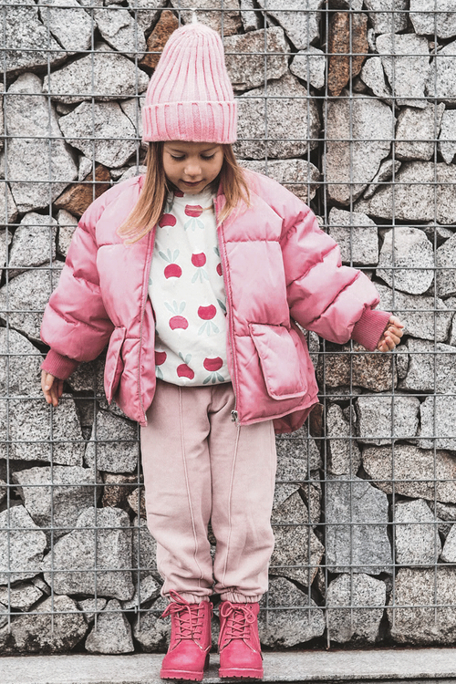 Detské topánky topánok so zipsom Fuchsja Dexter