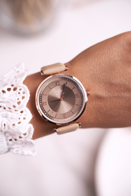 Dámske hodinky Michael John Pink Gold Martha