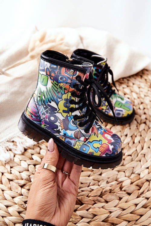 Dětské Boty zateplené Se Zipem barevné Tiptop