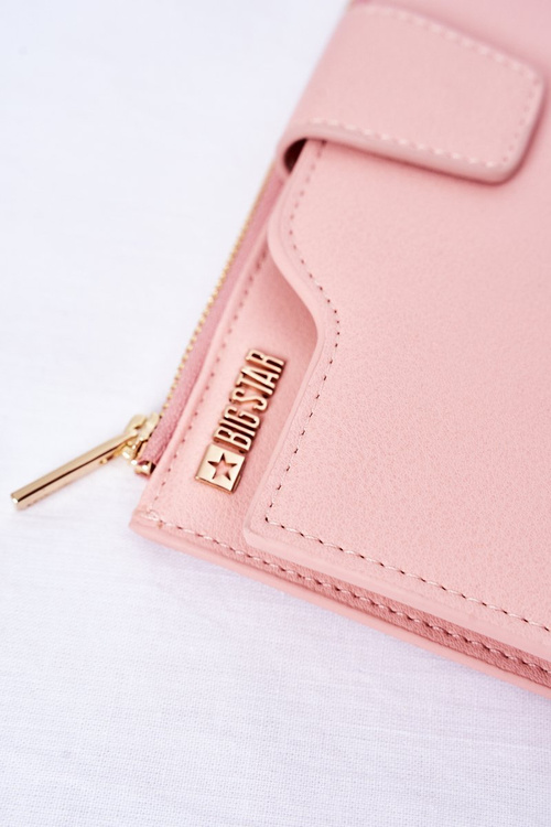 Kožená Peněženka Big Star HH674011 Růžová