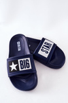 Veľká hviezda DD374152 Navy Blue Flip Flops