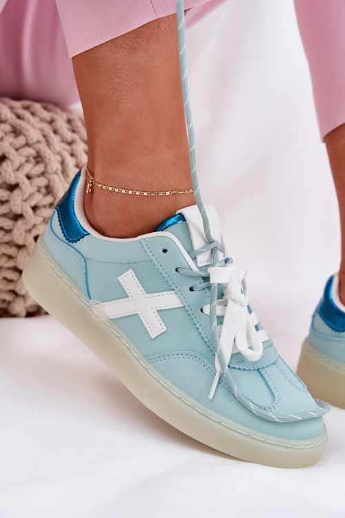 Nízké Dámské Sportovní Boty S Leopardím Vzorem Mint Zelevelis