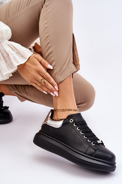 Dámská sportovní obuv GOE LL2N4012 černá-stříbrná