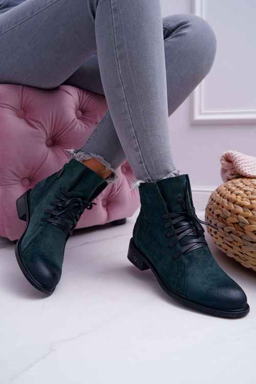 Ženské ploché podpätky Dámske podpätky zelené teref