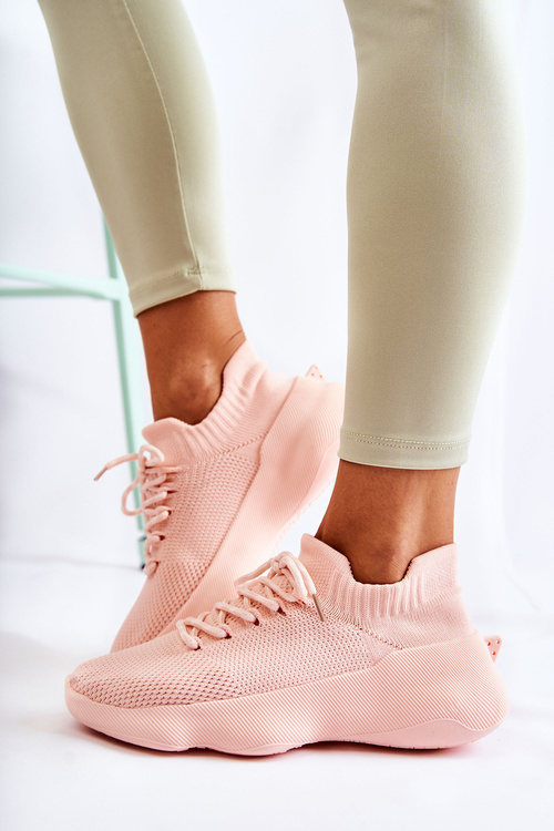 Nazouvací dámské sportovní boty Růžove Dalmiro