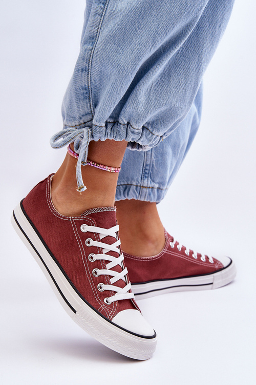 Klasické tenisky s nízkym dámskym hnedým Vegas