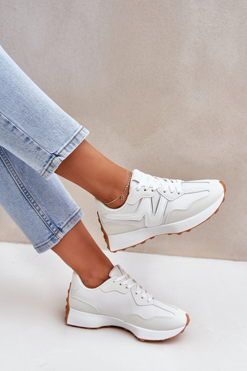 Dámské Sportovní Boty Tenisky Bílé Britma